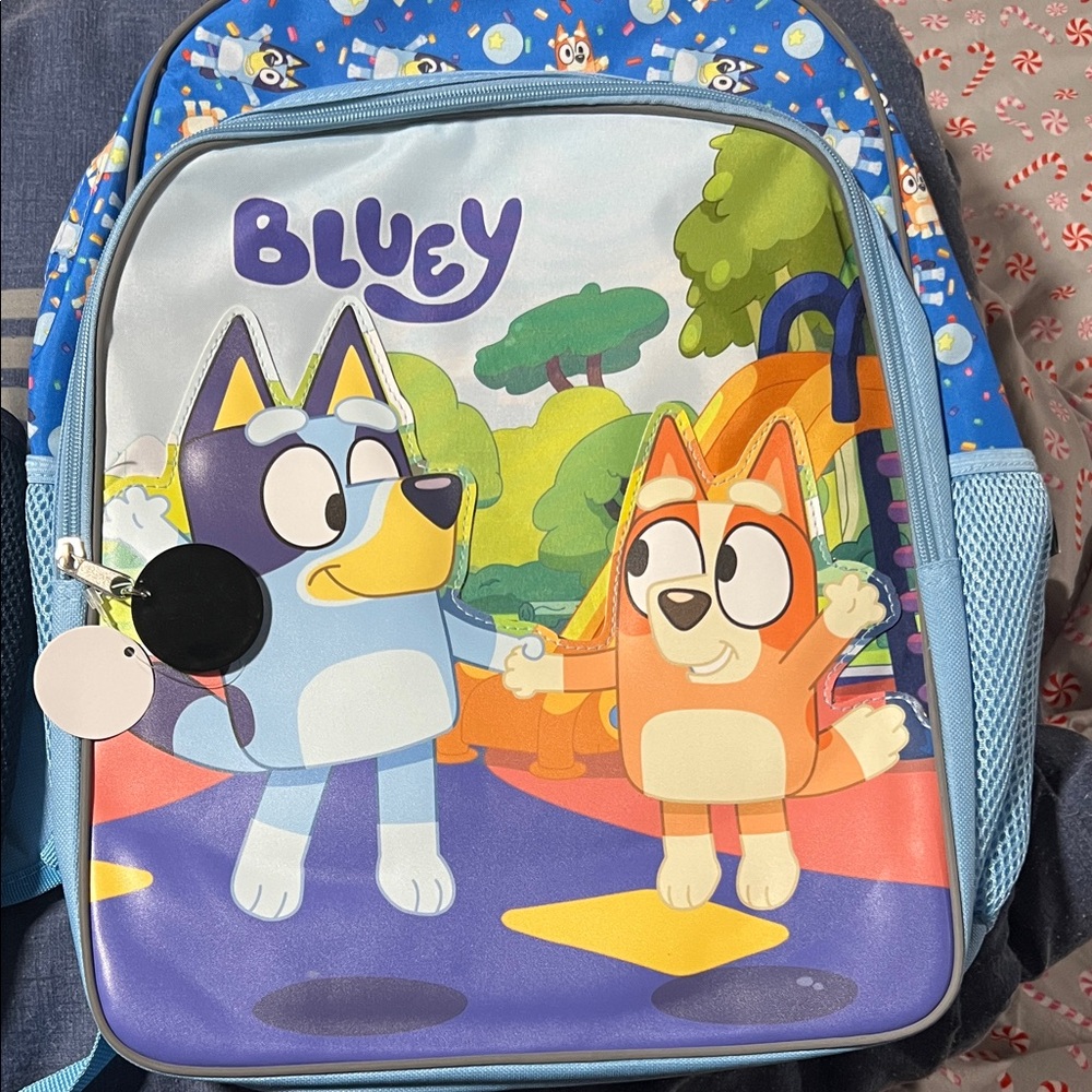 Bluey Kids Backpack - Blue and Orange